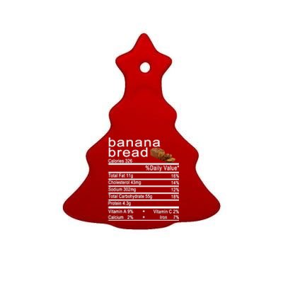 Banana Bread Ceramic Tree Ornament