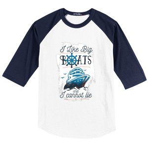 Big Boats Baseball Sleeve Shirt