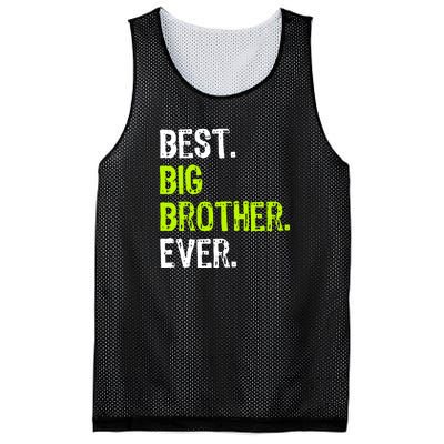 Best Big Brother Ever Teenager Older Sibling For Boys Mesh Reversible Basketball Jersey Tank