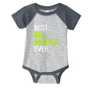 Best Big Brother Ever Teenager Older Sibling For Boys Infant Baby Jersey Bodysuit