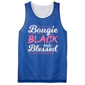 Bougie Black Blessed Dope Boujee Melanin Christmas Gift Tee Gift Mesh Reversible Basketball Jersey Tank