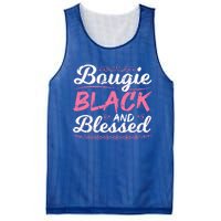 Bougie Black Blessed Dope Boujee Melanin Christmas Gift Tee Gift Mesh Reversible Basketball Jersey Tank