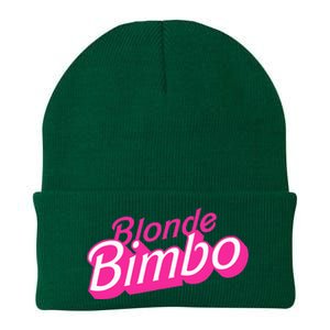 Blonde Bimbo Knit Cap Winter Beanie