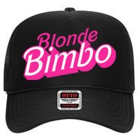 Blonde Bimbo High Crown Mesh Back Trucker Hat