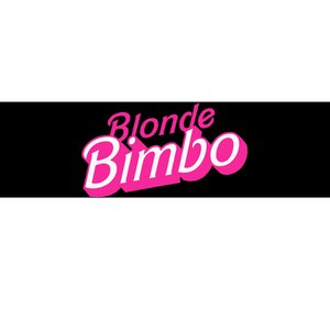 Blonde Bimbo Bumper Sticker