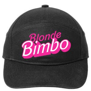 Blonde Bimbo 7-Panel Snapback Hat