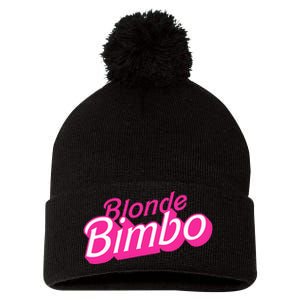 Blonde Bimbo Pom Pom 12in Knit Beanie