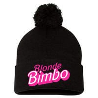 Blonde Bimbo Pom Pom 12in Knit Beanie