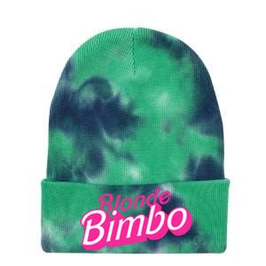 Blonde Bimbo Tie Dye 12in Knit Beanie