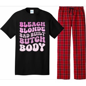 Bleach Blonde Bad Built Butch Body Pajama Set