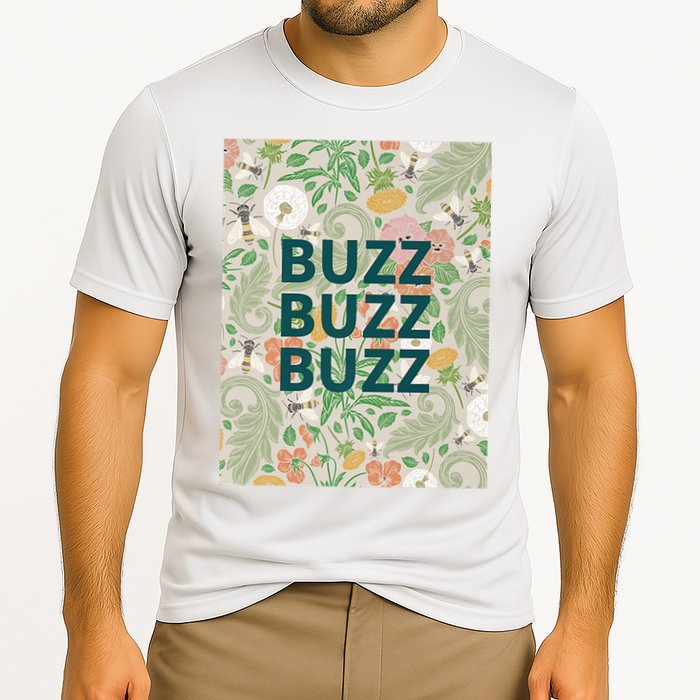 Buzz Buzz Buzz Cooling Performance Crew T-Shirt