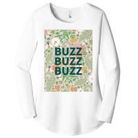 Buzz Buzz Buzz Women's Perfect Tri Tunic Long Sleeve Shirt