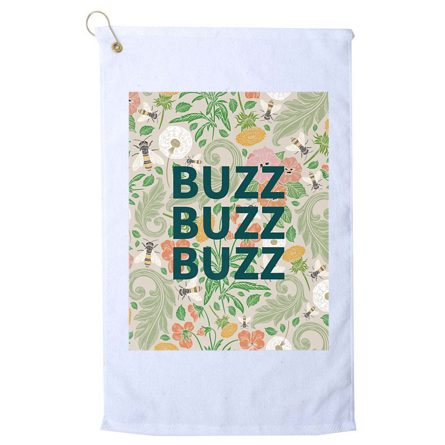 Buzz Buzz Buzz Golf Towel