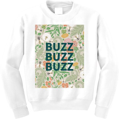 Buzz Buzz Buzz Kids Sweatshirt