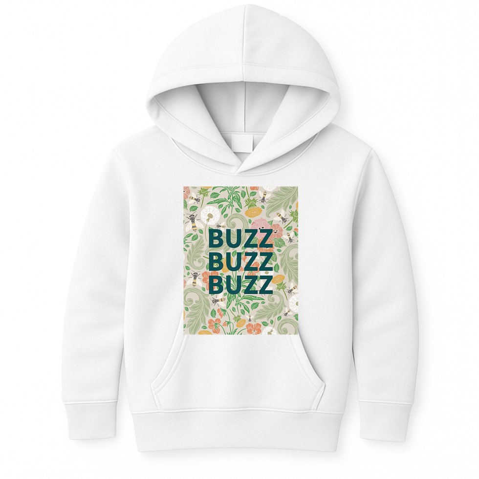 Buzz Buzz Buzz Kids Hoodie