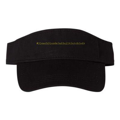 Bleach Blonde Bad Built Butch Body Valucap Bio-Washed Visor