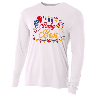 Baby Boss Cooling Performance Long Sleeve Crew