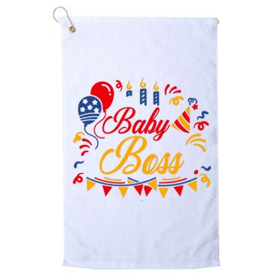 Baby Boss Platinum Collection Golf Towel