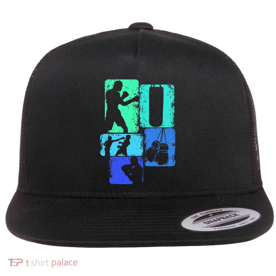 Boxer Boxing Flatbill Hat