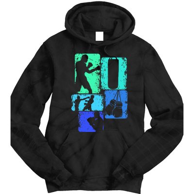 Boxer Boxing Tie Dye Hoodie