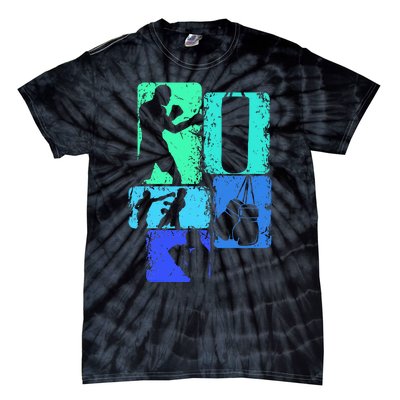 Boxer Boxing Tie-Dye T-Shirt