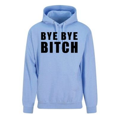 BYE BYE BITCH Funny Wrestling Fan Unisex Surf Hoodie