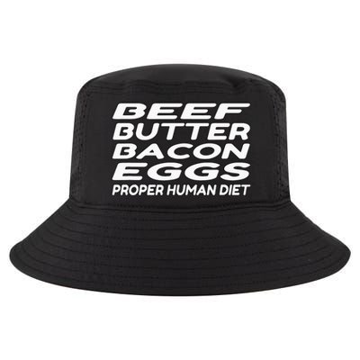 Beef Butter Bacon Eggs Carnivore Cool Comfort Performance Bucket Hat