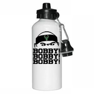 Bobby Bobby Bobby Milwaukee Basketball Aluminum Water Bottle