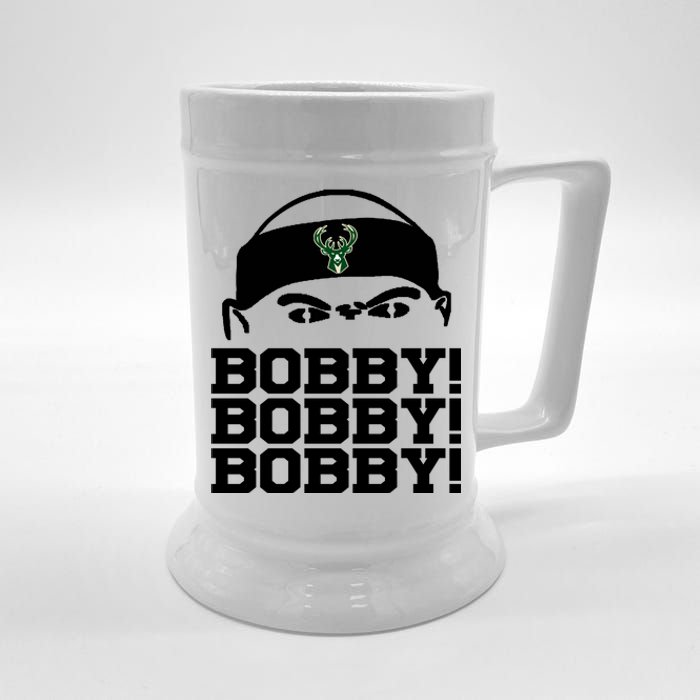 Bobby Bobby Bobby Milwaukee Basketball Beer Stein