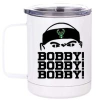 Bobby Bobby Bobby Milwaukee Basketball 12 oz Stainless Steel Tumbler Cup