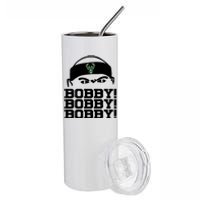 Bobby Bobby Bobby Milwaukee Basketball Stainless Steel Tumbler