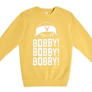 Bobby Bobby Bobby Milwaukee Basketball Premium Crewneck Sweatshirt