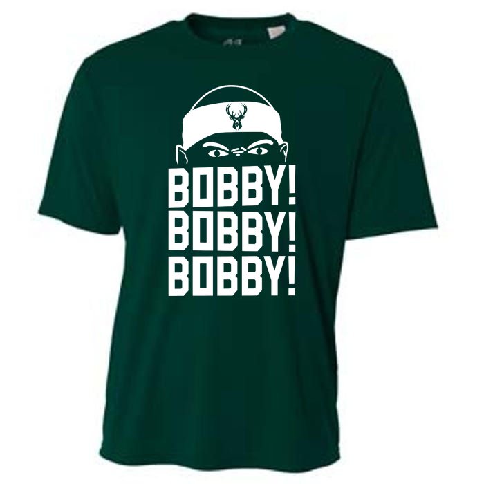 Bobby Bobby Bobby Milwaukee Basketball Cooling Performance Crew T-Shirt