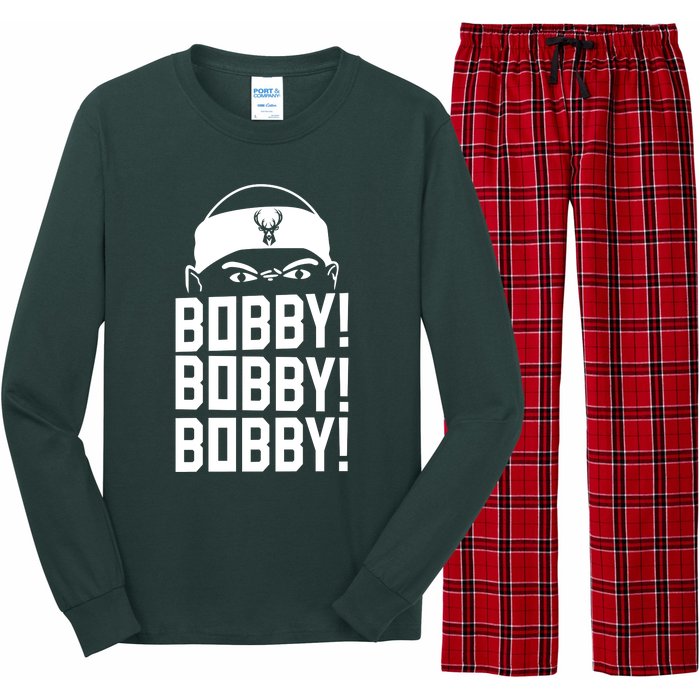 Bobby Bobby Bobby Milwaukee Basketball Long Sleeve Pajama Set