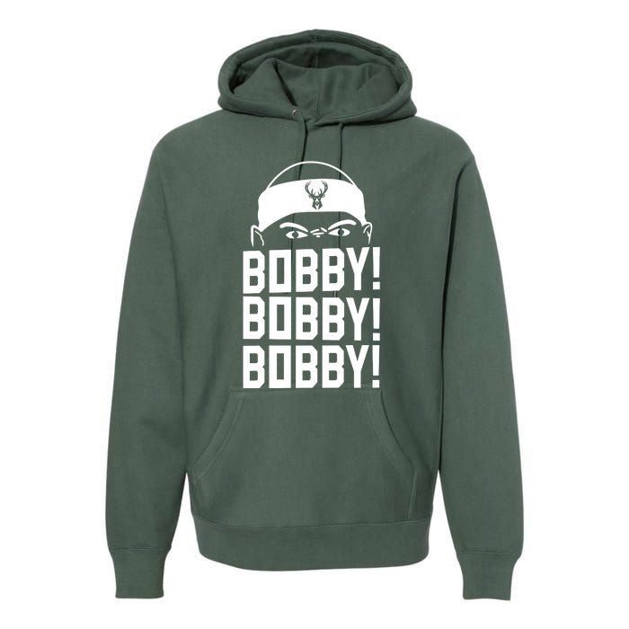 Bobby Bobby Bobby Milwaukee Basketball Premium Hoodie