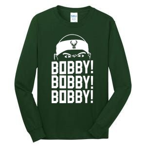 Bobby Bobby Bobby Milwaukee Basketball Tall Long Sleeve T-Shirt