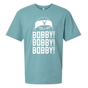 Bobby Bobby Bobby Milwaukee Basketball Sueded Cloud Jersey T-Shirt