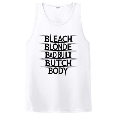 Bleach Blonde Bad Built Butch Body PosiCharge Competitor Tank