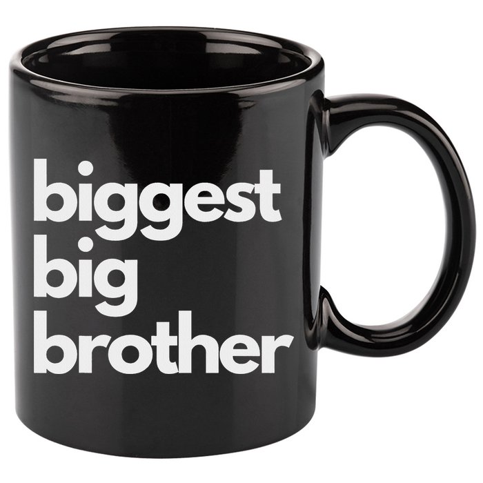 Biggest Big Brother Brother To Be 11oz C Handle Ceramic Mug