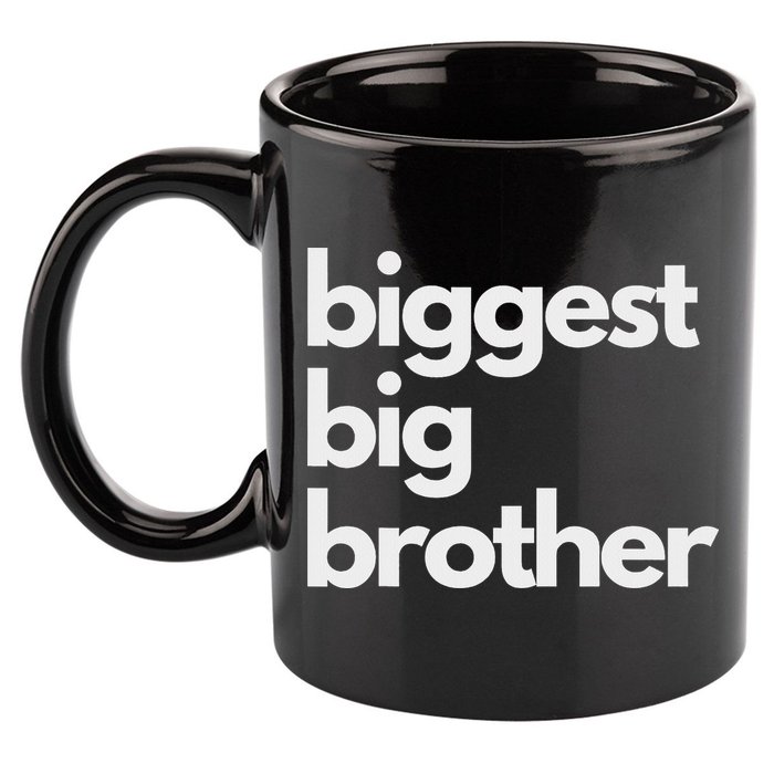 Biggest Big Brother Brother To Be 11oz C Handle Ceramic Mug