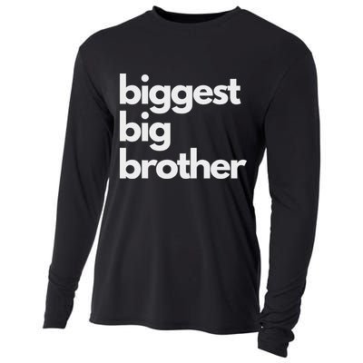 Biggest Big Brother Brother To Be Cooling Performance Long Sleeve Crew