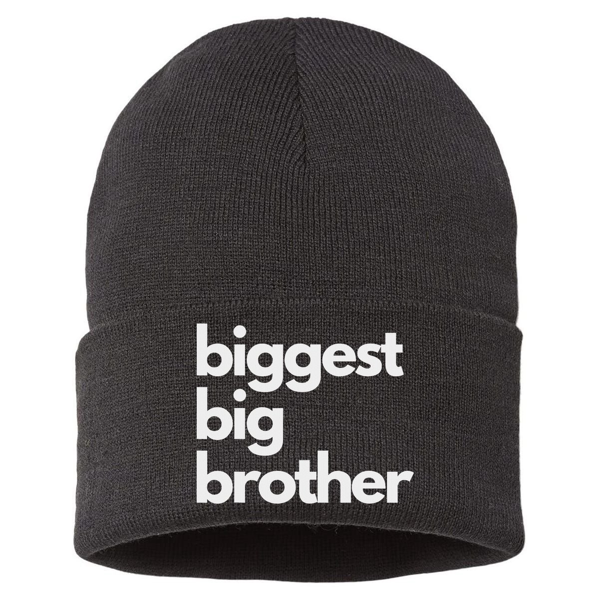 Biggest Big Brother Brother To Be Sustainable Knit Beanie