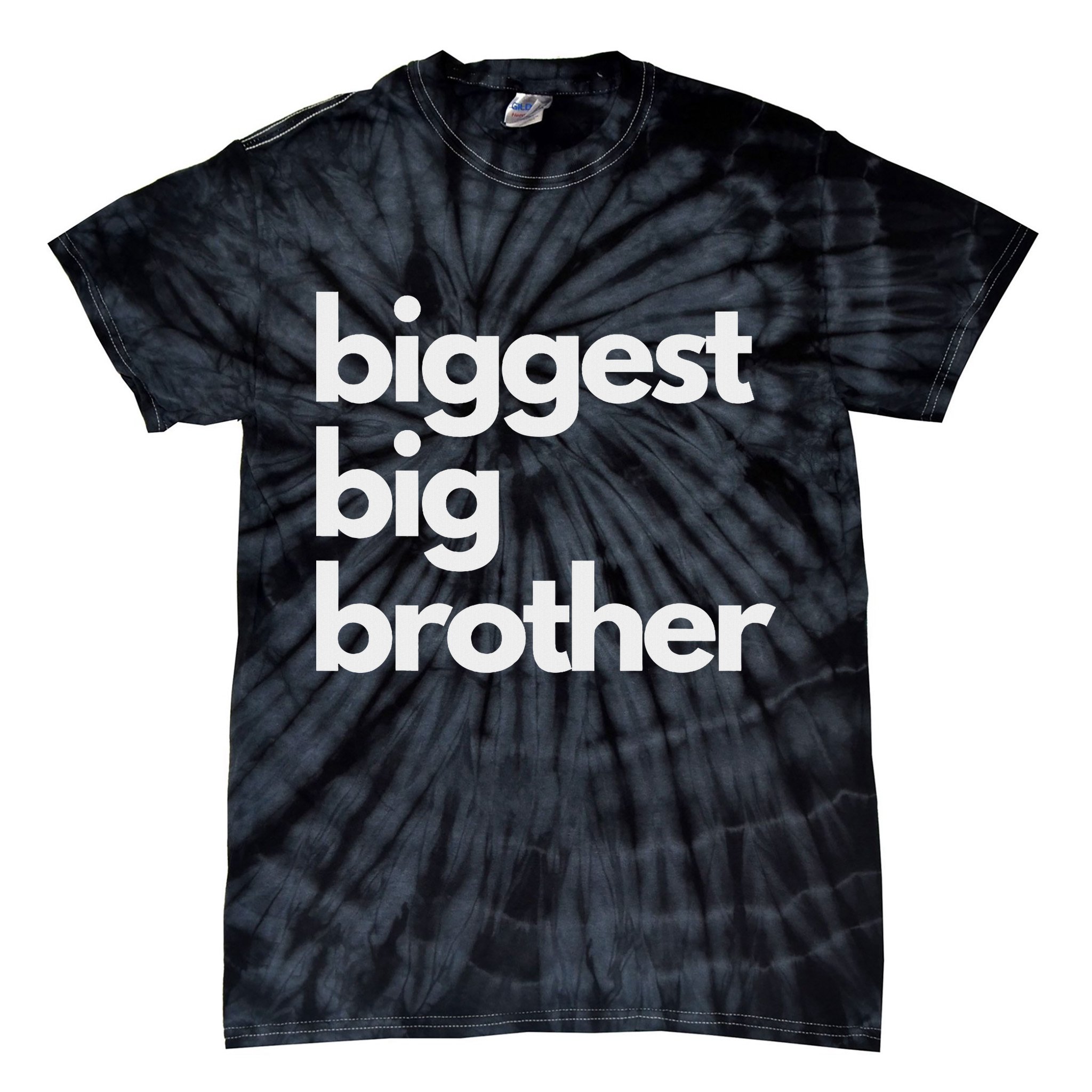 Biggest Big Brother Brother To Be Tie-Dye T-Shirt