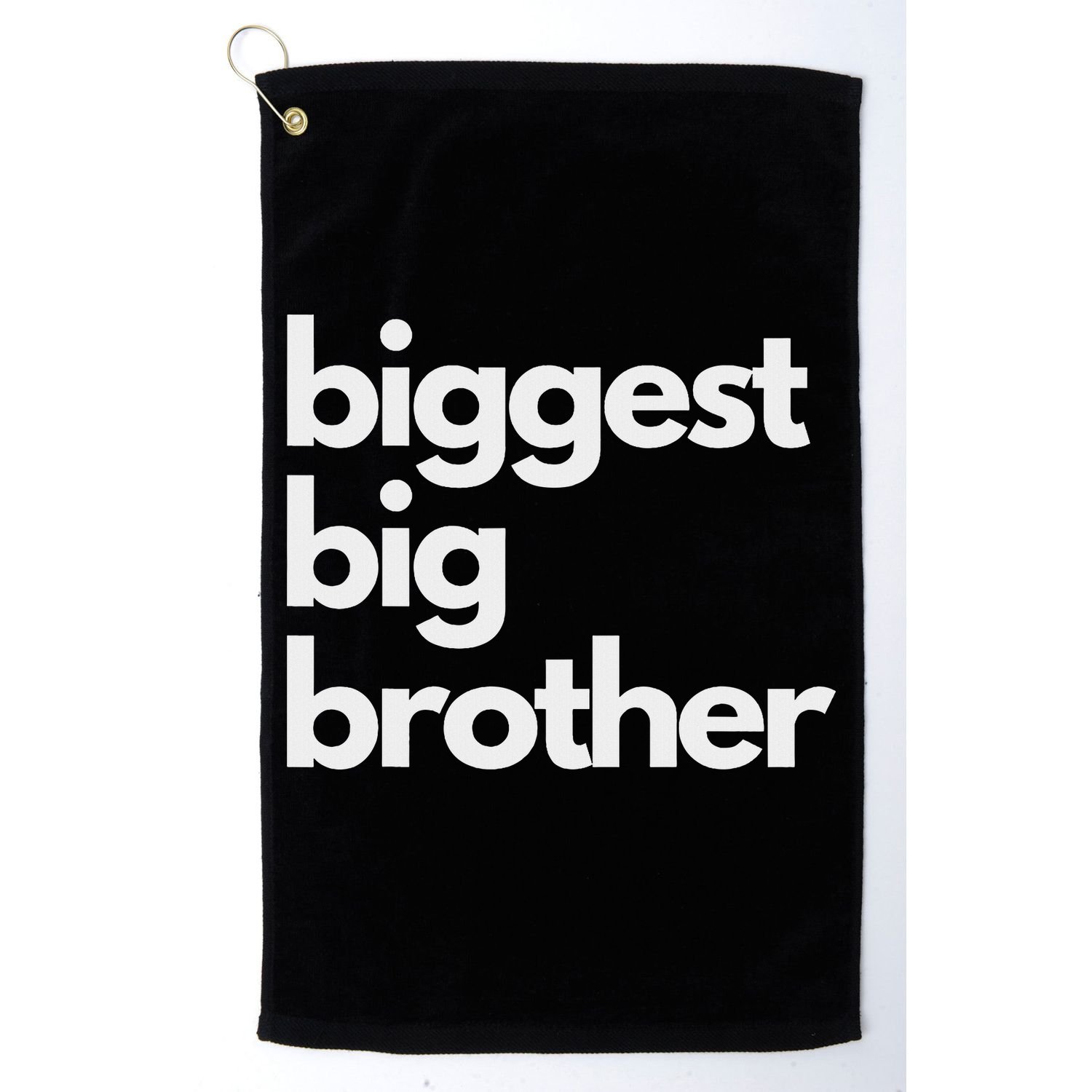Biggest Big Brother Brother To Be Golf Towel