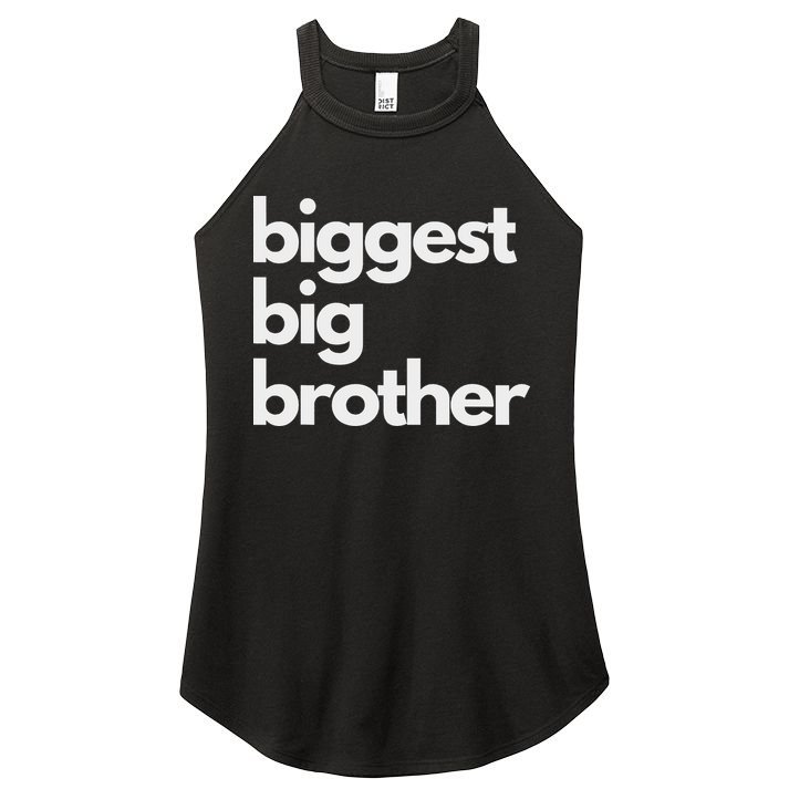 Biggest Big Brother Brother To Be Women's Perfect Tri Rocker Tank