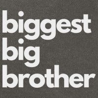 Biggest Big Brother Brother To Be Cotton Canvas Backpack
