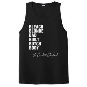 Bleach Blonde Bad Built Butch Body PosiCharge Competitor Tank