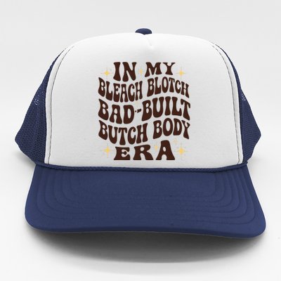 Bleach Blonde Bad Built Butch Body Trucker Hat