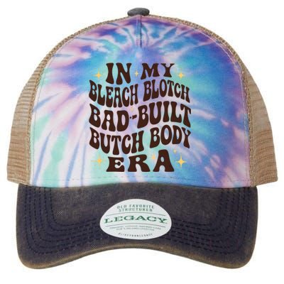 Bleach Blonde Bad Built Butch Body Legacy Tie Dye Trucker Hat