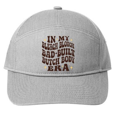 Bleach Blonde Bad Built Butch Body 7-Panel Snapback Hat